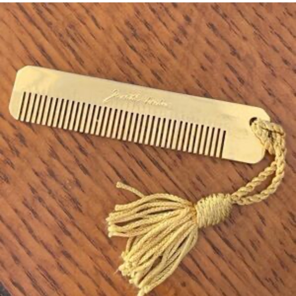Vintage Judith leiber gold comb